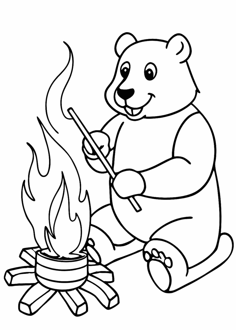 Bear Coloring Pages