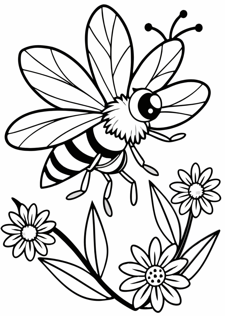 Spring Printable Coloring Pages