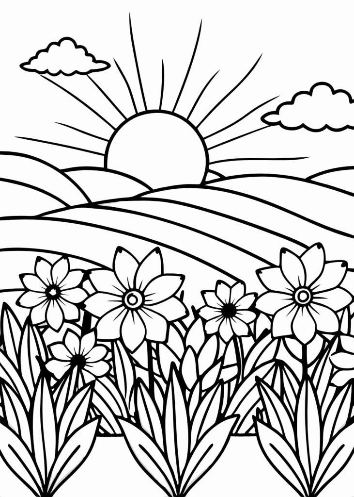 color pictures for kids, Coloring pages, coloring sheets, coloring sheets for kids, free coloring sheets, free downlord, free drawings to color, pdf, Spring Printable Coloring Pages, Spring Printable Coloring sheets