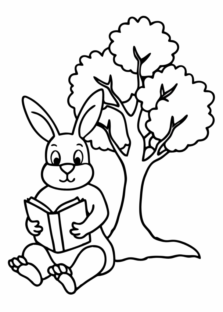 Bunny Rabbit Coloring Pages