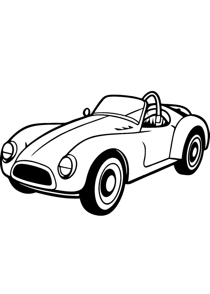 Race Car Coloring Pages